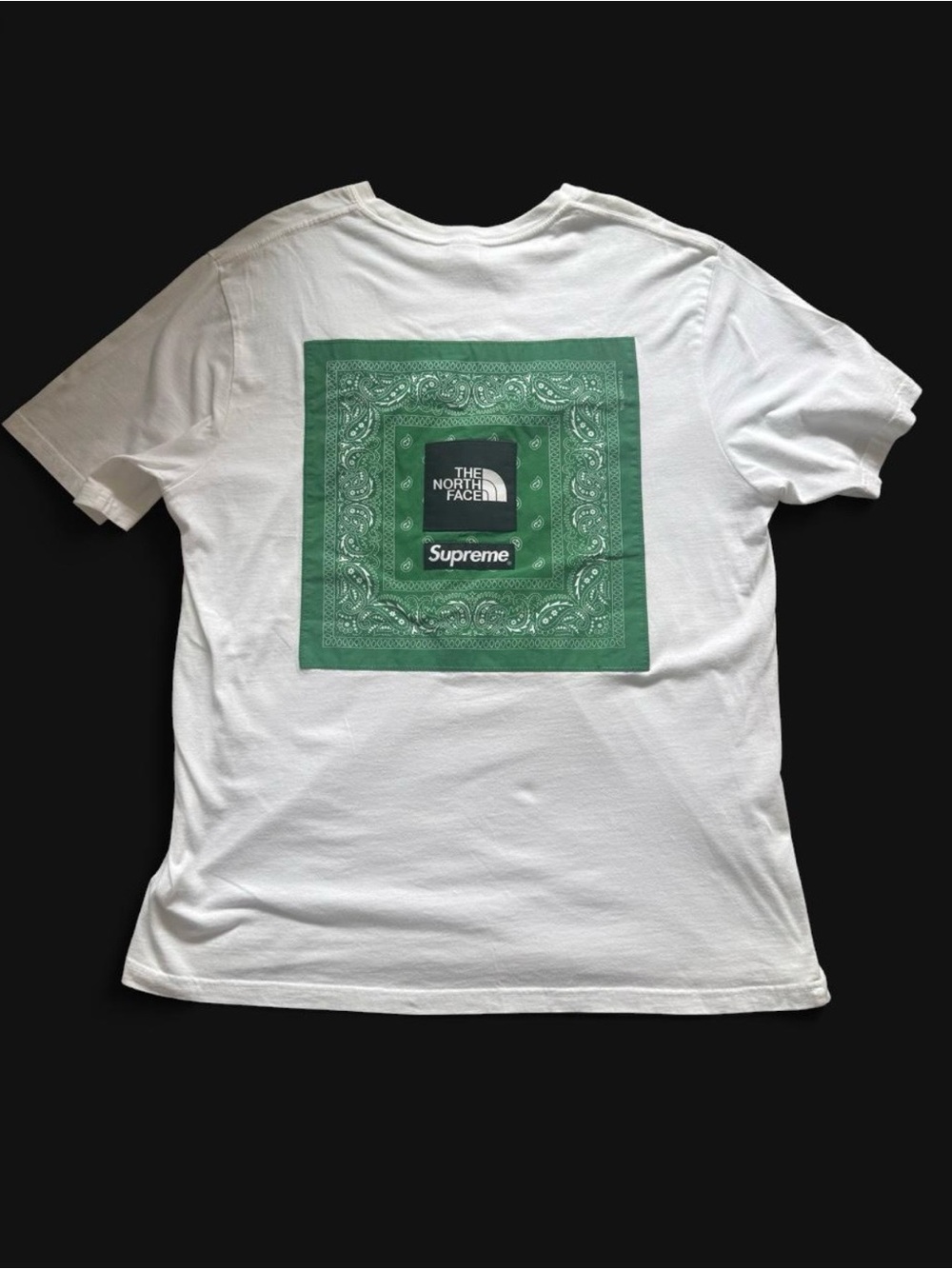 The North Face x Supreme White Short-Sleeve Logo Tee - Men